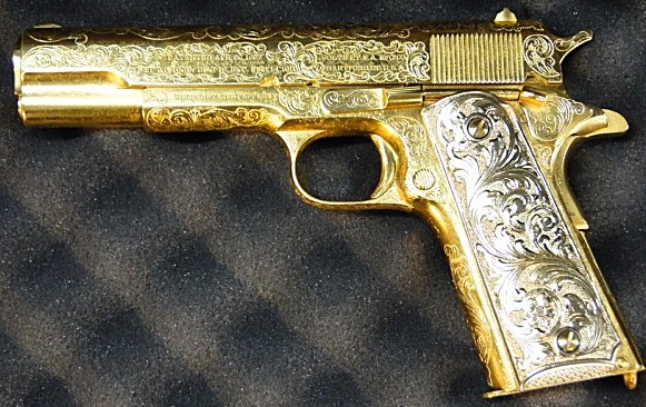 File:Gold M1911A1 with engravings.jpg