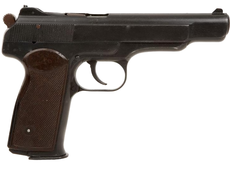 File:Pistol Russian Stechkin 9x18mm Makarov machine pistol 2.jpg