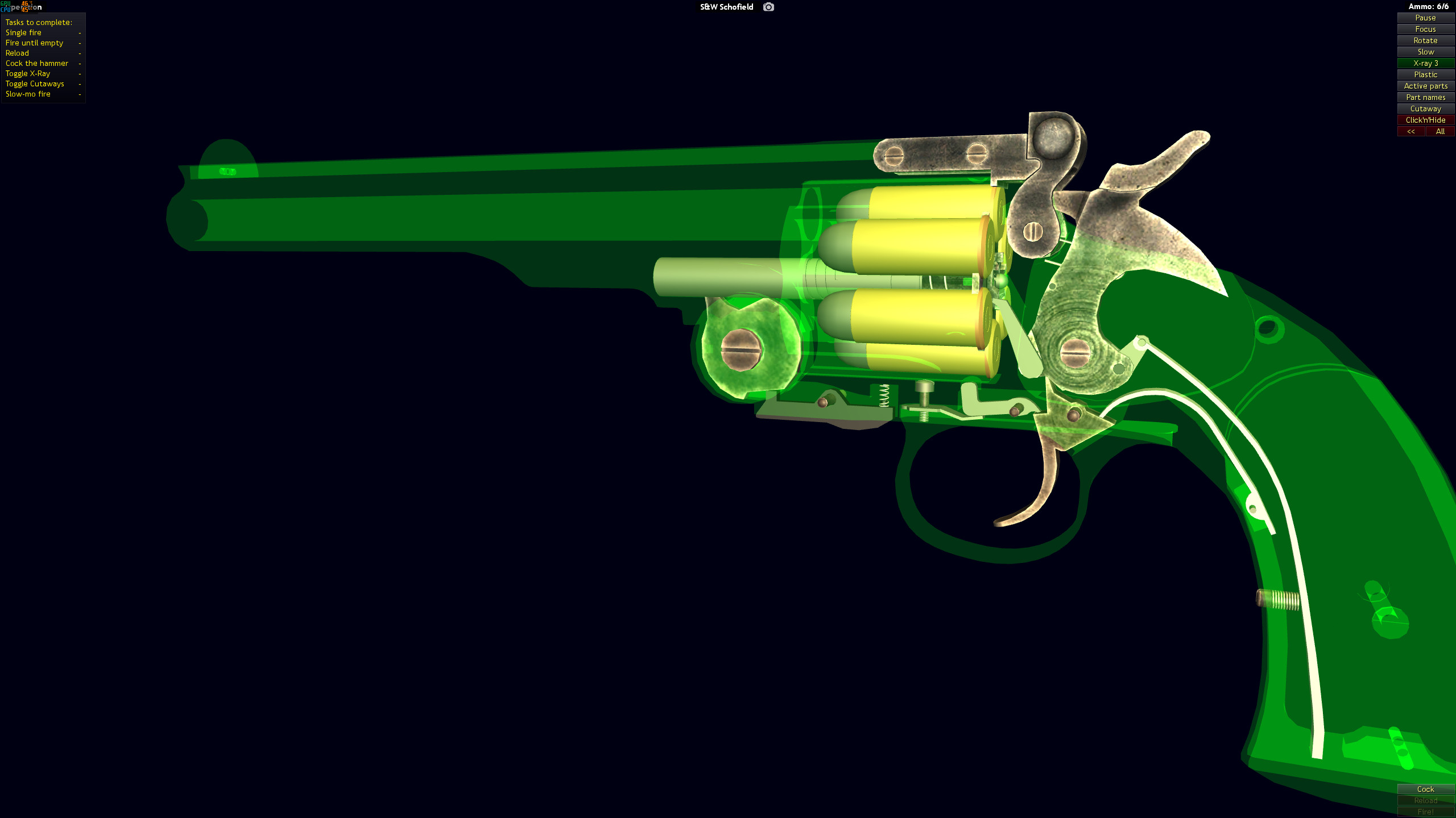 FileDisasm Schofield (2).jpg Movie Firearms Database Guns in Movies, TV and Video