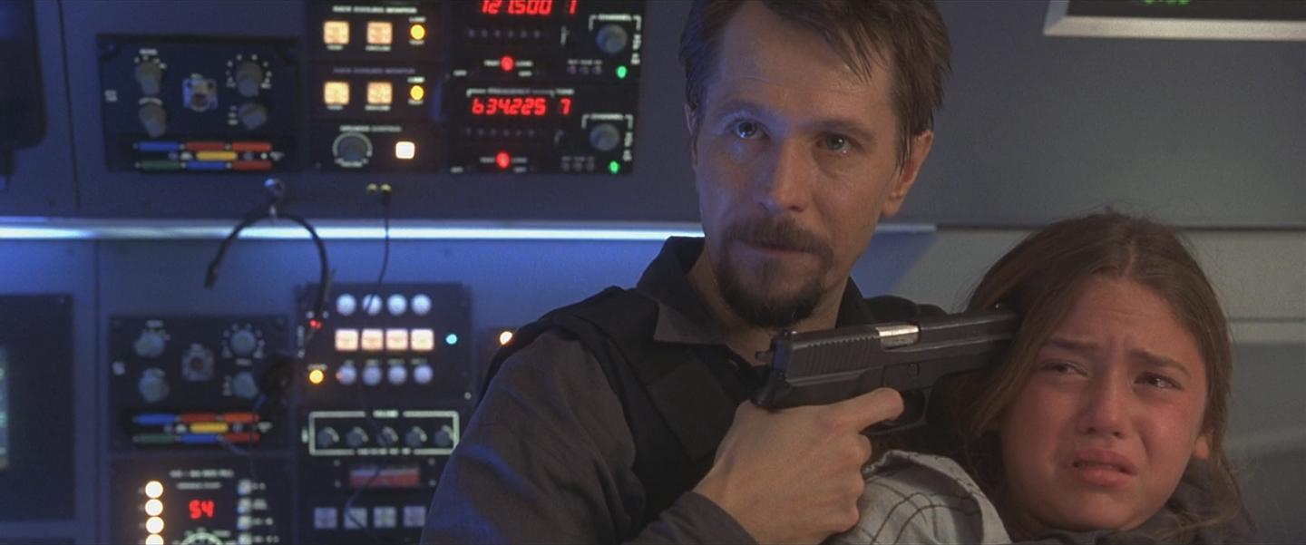 Gary Oldman as Ivan Korshunov in Air Force One.