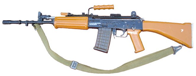 5.56x45mm NATO INSAS rifle