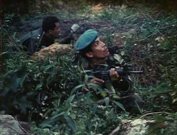 Redzuan and PASKAU commando with an M16A1 carbines.jpg