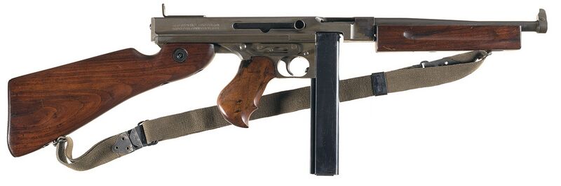File:M1Thompson SMG with sling.jpg