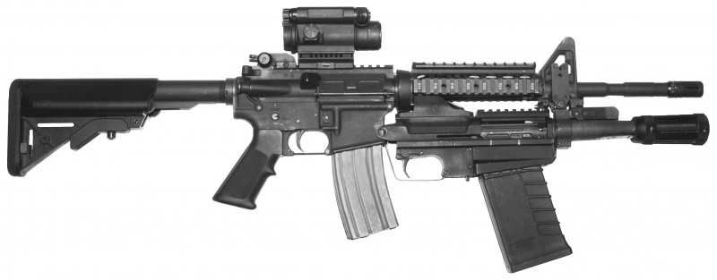 File:PEO M26 MASS on M4 Carbine.jpg