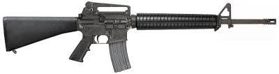 M16A4 with carry handle attached and standard A2 handguards - 5.56x45mm