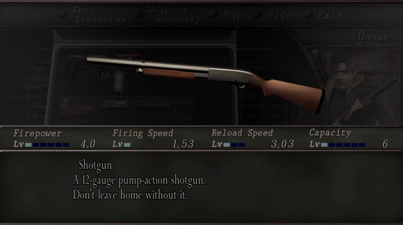 File:Resident Evil 4 Shotgun menu left.jpg