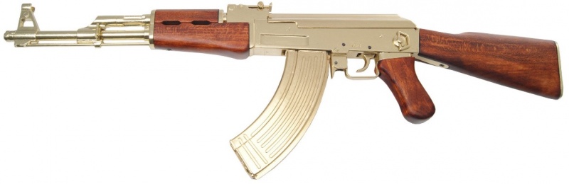 File:Denix Gold AK-47 assault rifle.jpg